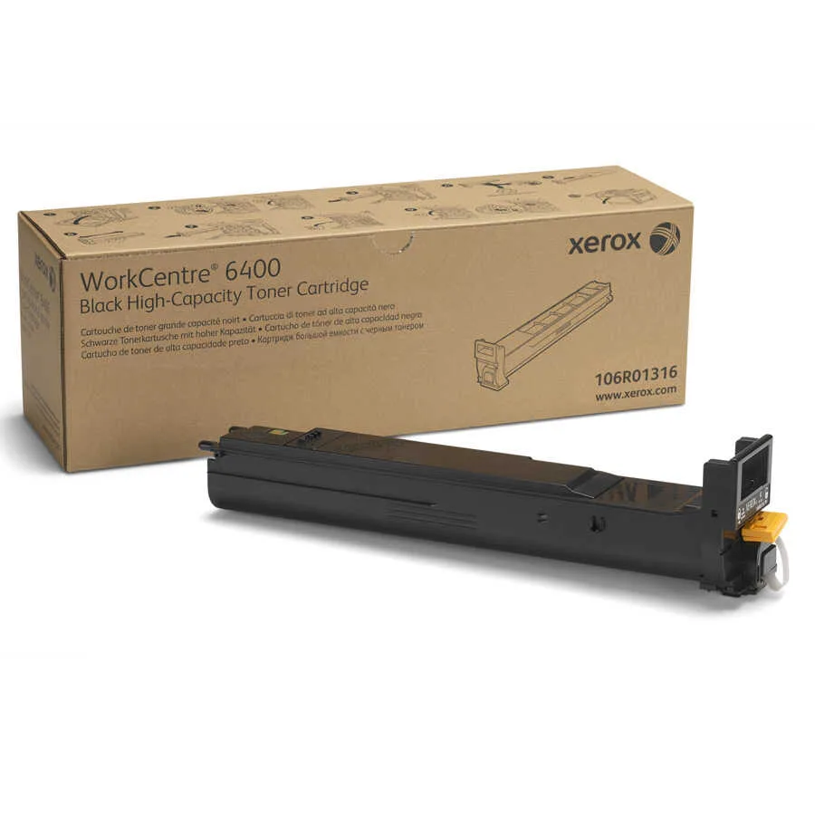 Xerox 106R01316 Workcentre 6400 Yüksek Kapasite Siyah Toner