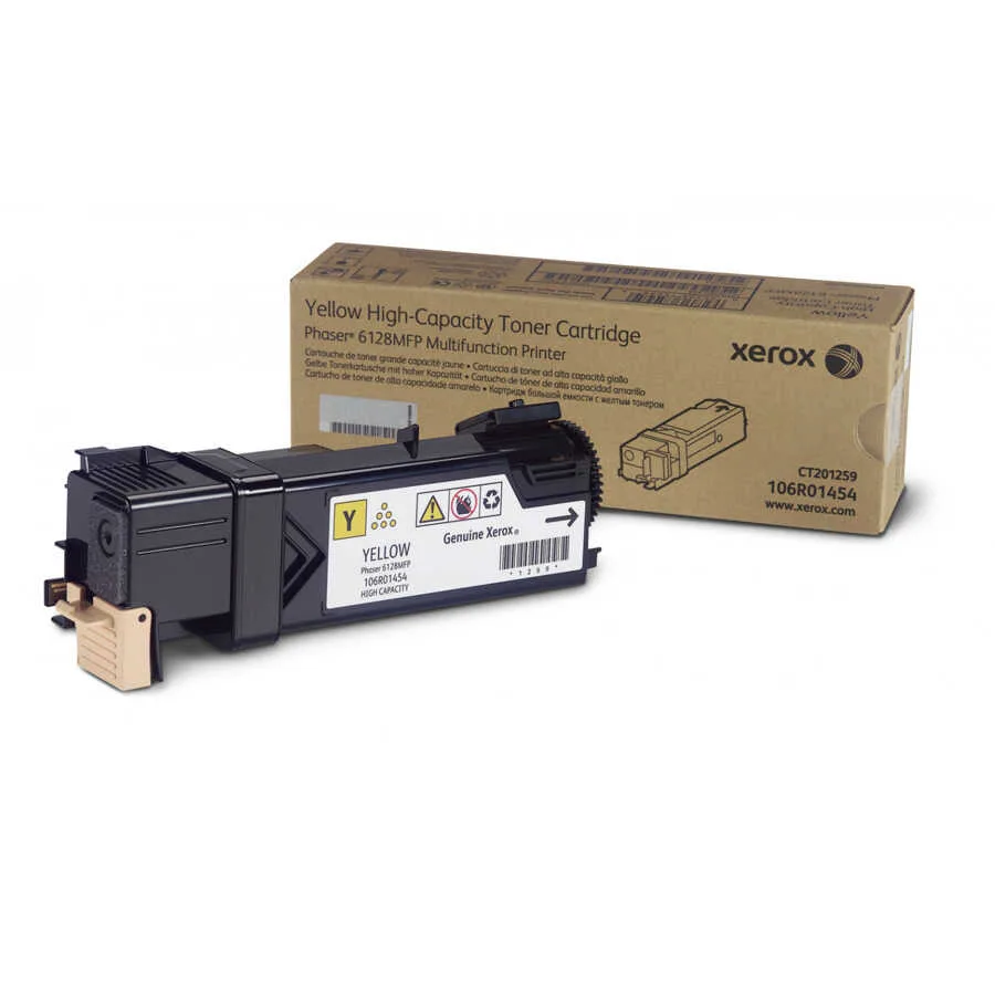 Xerox 106R01458 Phaser 6128MFP Sarı Toner Kartuşu
