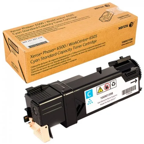 Xerox 106R01598 Phaser 6500/WC 6505 Cyan Toner Kartuşu