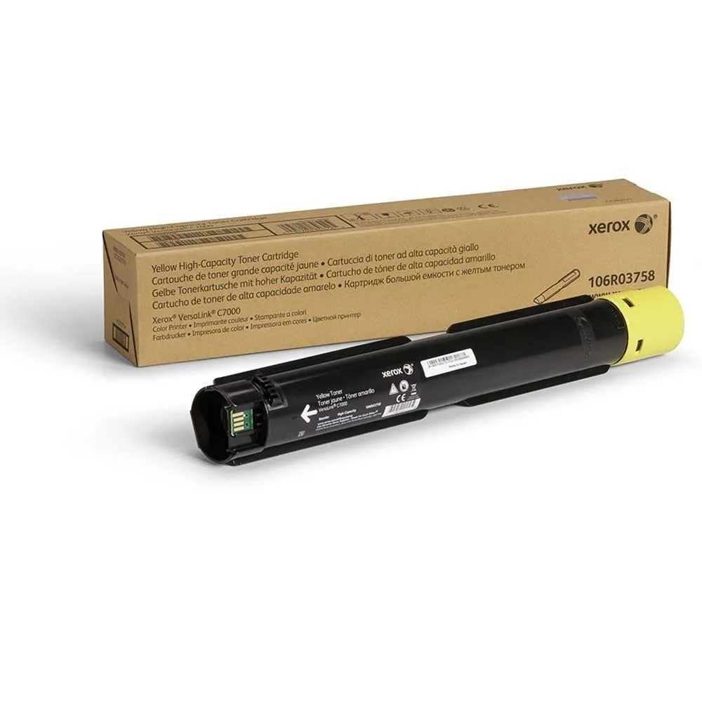 Xerox 106R03766 Versalink C7000 Yüksek Kapasiteli Sarı Toner