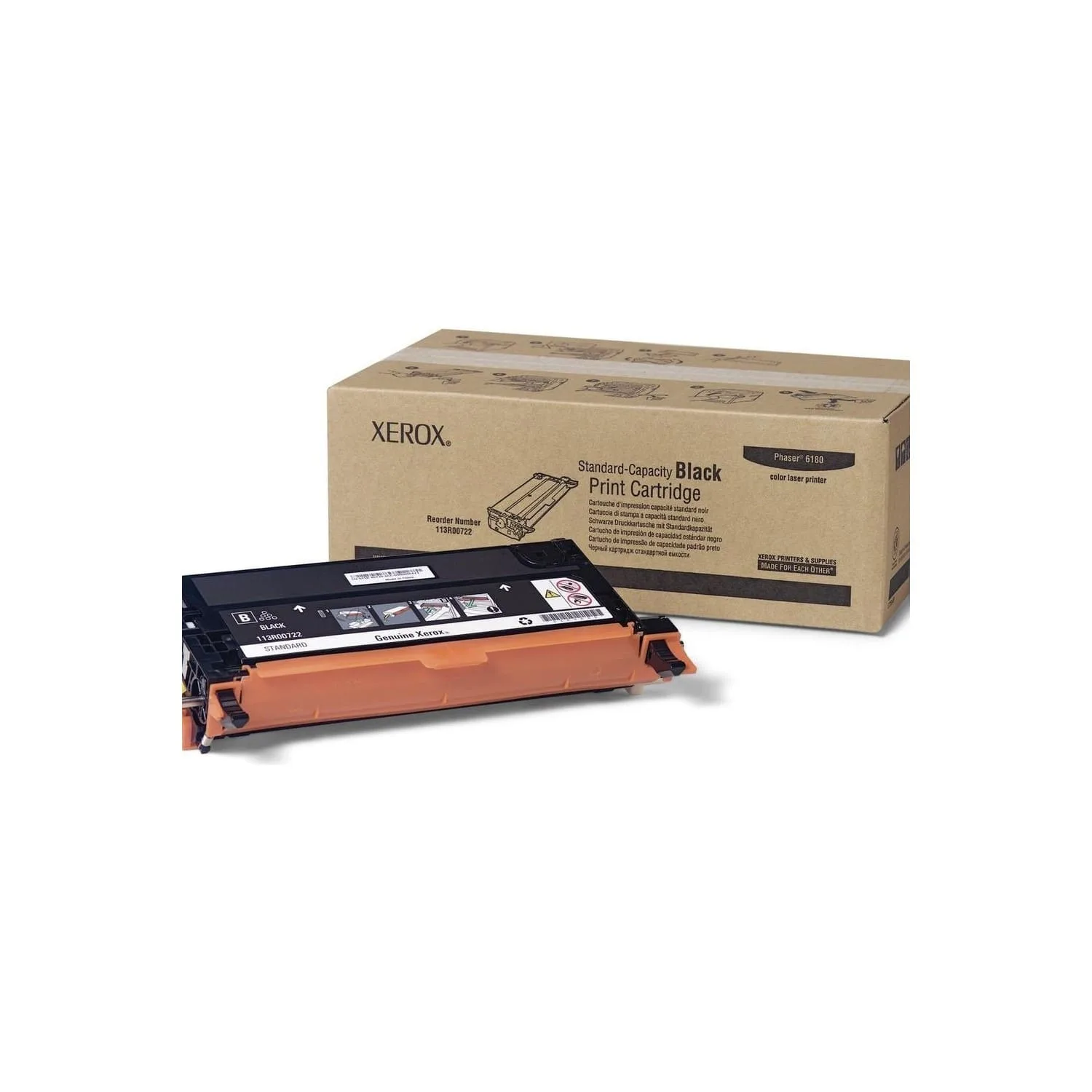 Xerox 113R00722 Phaser 6180MFP Siyah Toner